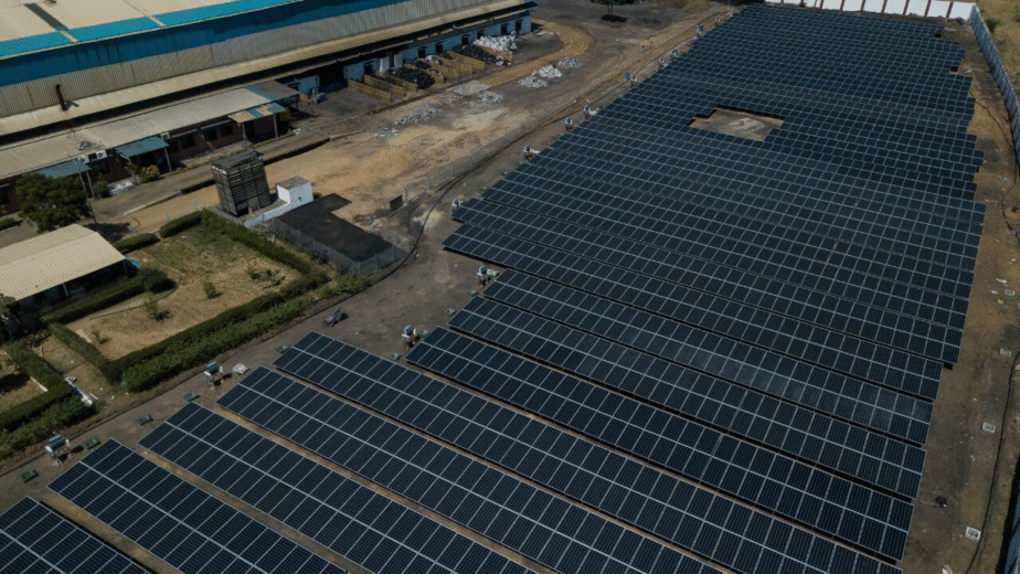Shree Cement – 3MW Solar Installed